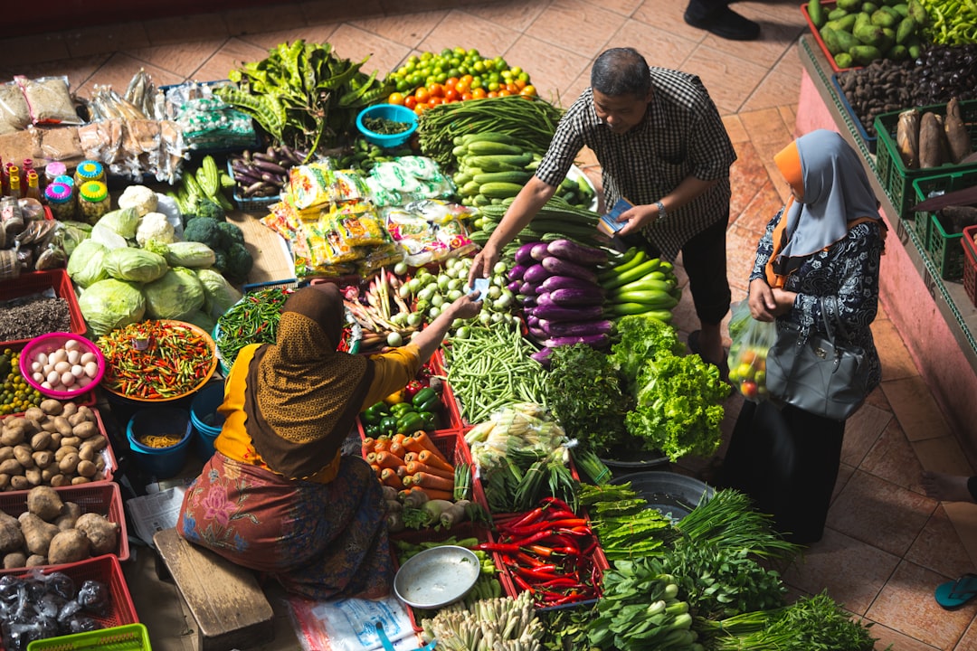 Siti Khatijah Market, Kelantan, Malaysia.