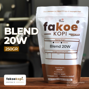 blend biji kopi arabika gayo + wine + robusta ulubelu lampung