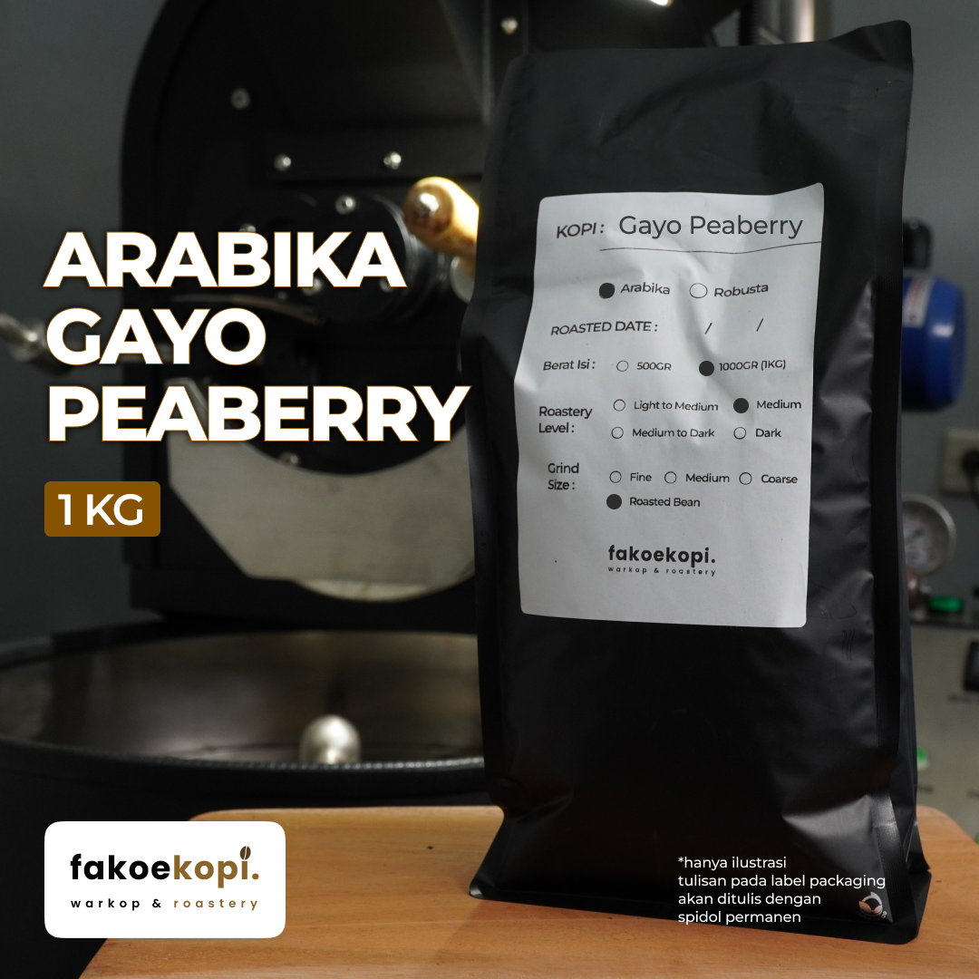 kopi arabika gayo peaberry process single origin kopi arabika gayo peaberry process single origin