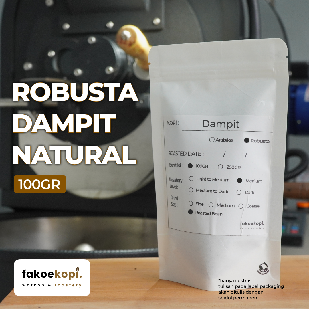 kopi robusta dampit natural single origin kopi robusta dampit natural single origin