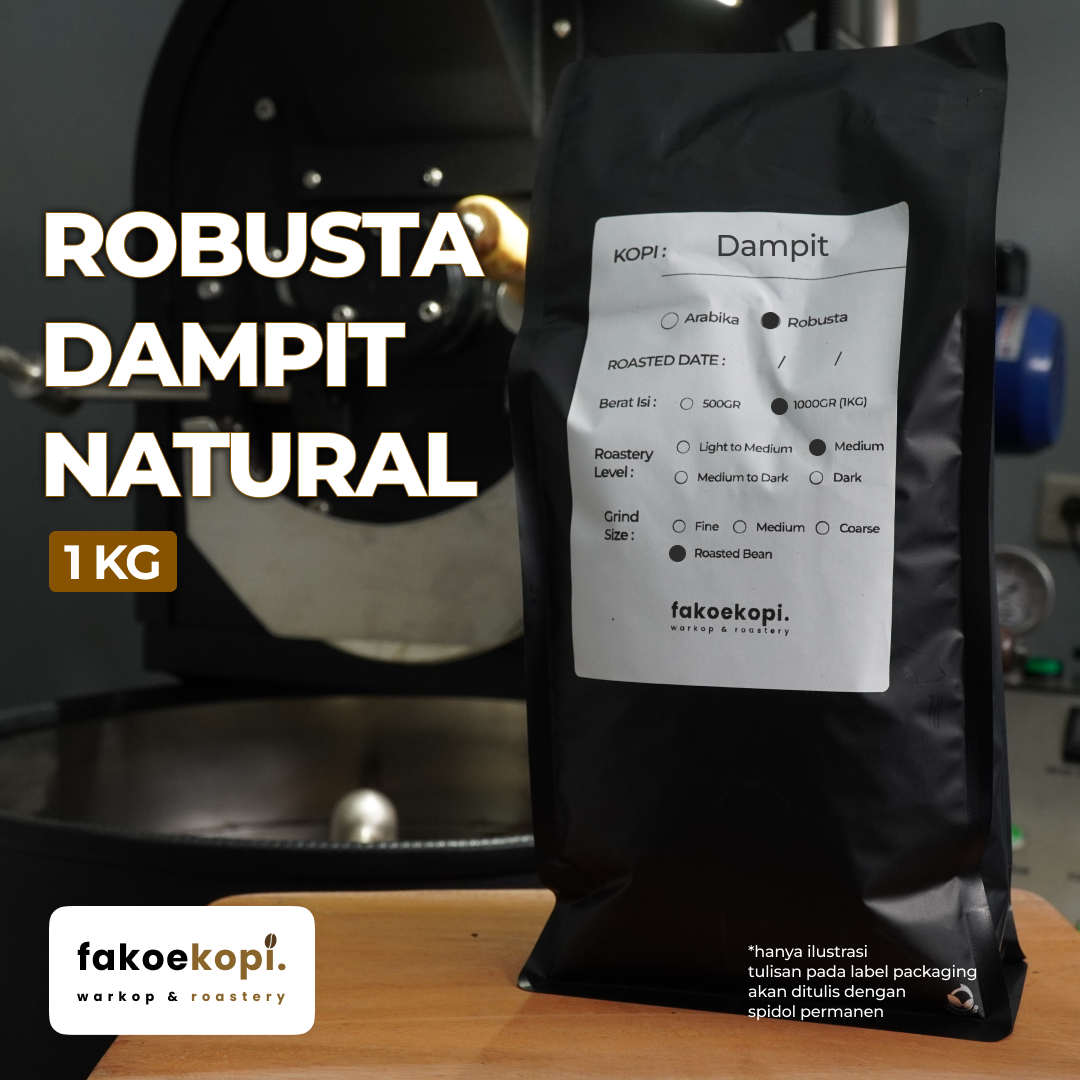 kopi robusta dampit natural single origin kopi robusta dampit natural single origin